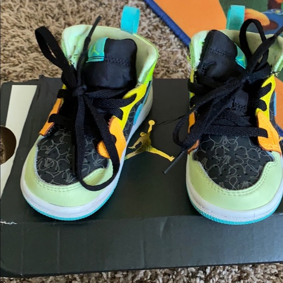 colorful jordans for toddlers